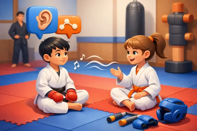 How Martial Arts for Listening Skills Helps Kids