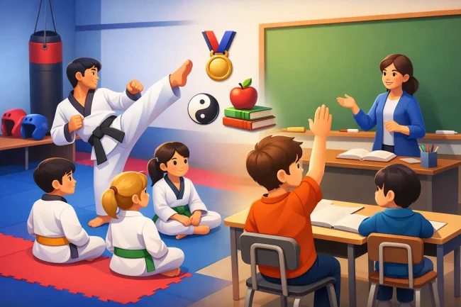 How Taekwondo Improves Classroom Behavior