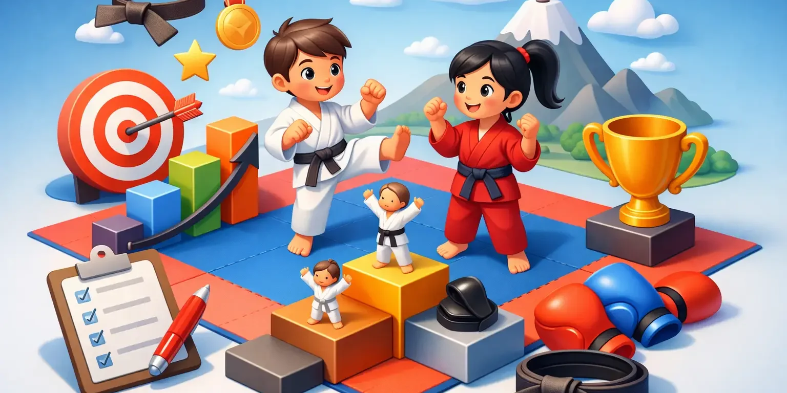 Martial Arts Goal Setting for Kids That Works