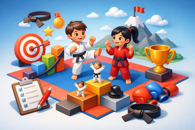 Martial Arts Goal Setting for Kids That Works
