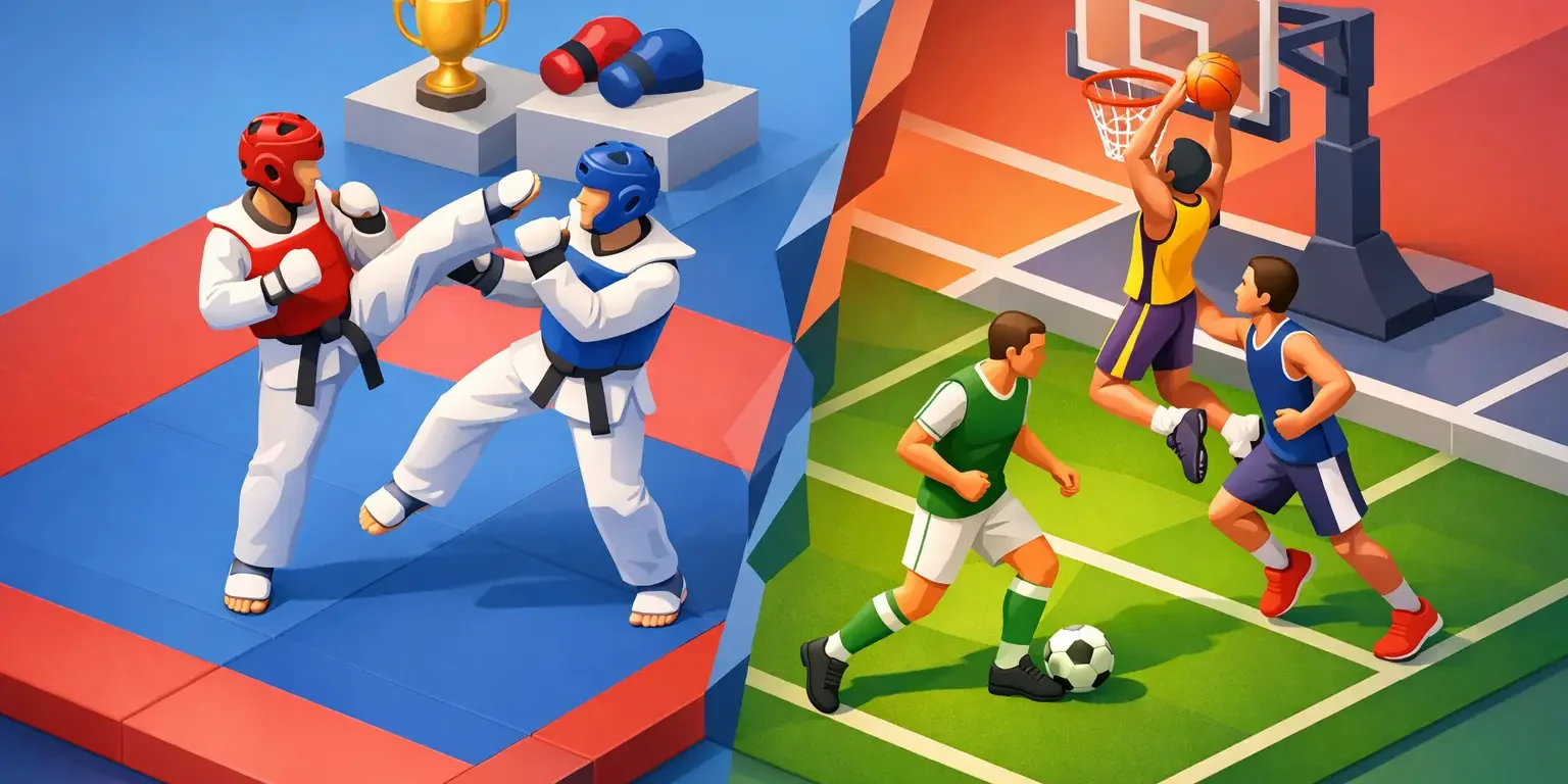 Taekwondo vs Team Sports: Which Builds More? Taekwondo vs Team Sports: Which Builds More?