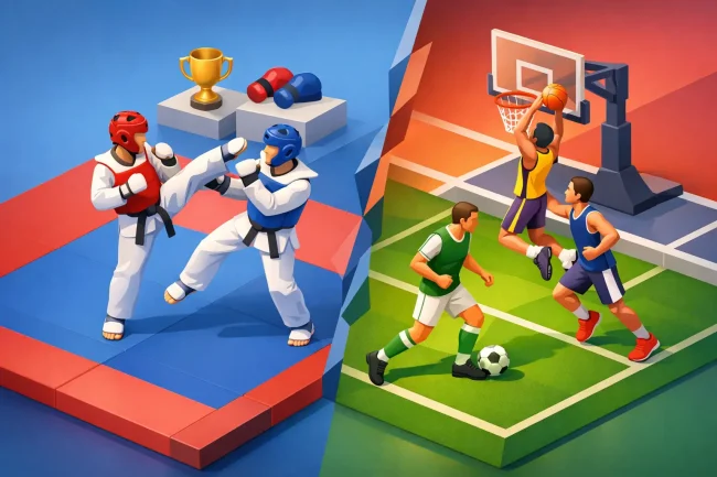 Taekwondo vs Team Sports: Which Builds More?