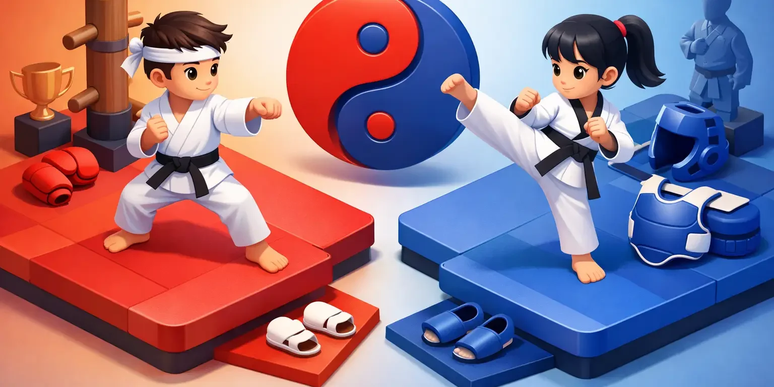 Karate vs Taekwondo for Children: Which Fits? Karate vs Taekwondo for Children: Which Fits?