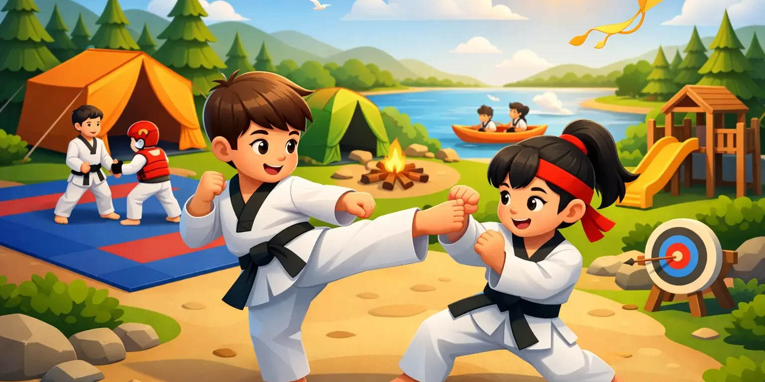 Taekwondo Summer Camp Benefits for Children