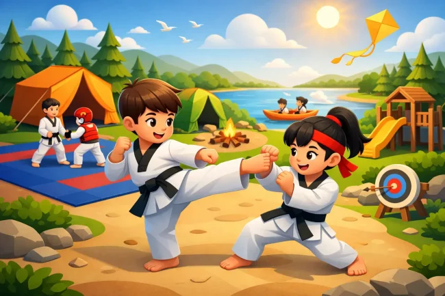 Taekwondo Summer Camp Benefits for Children